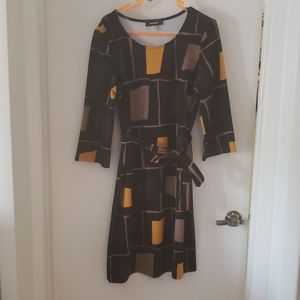 Nine West geometric pattern dress, never worn